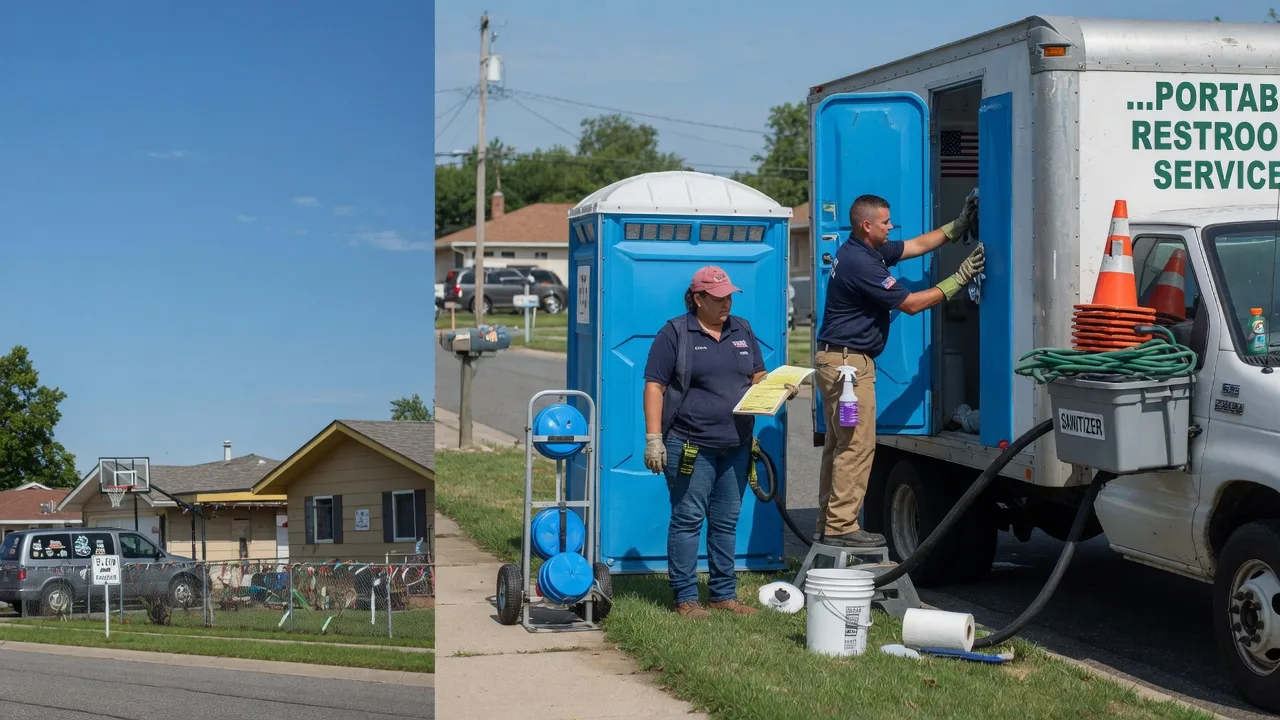 Portable Toilet Rental in Barneveld, WI near me